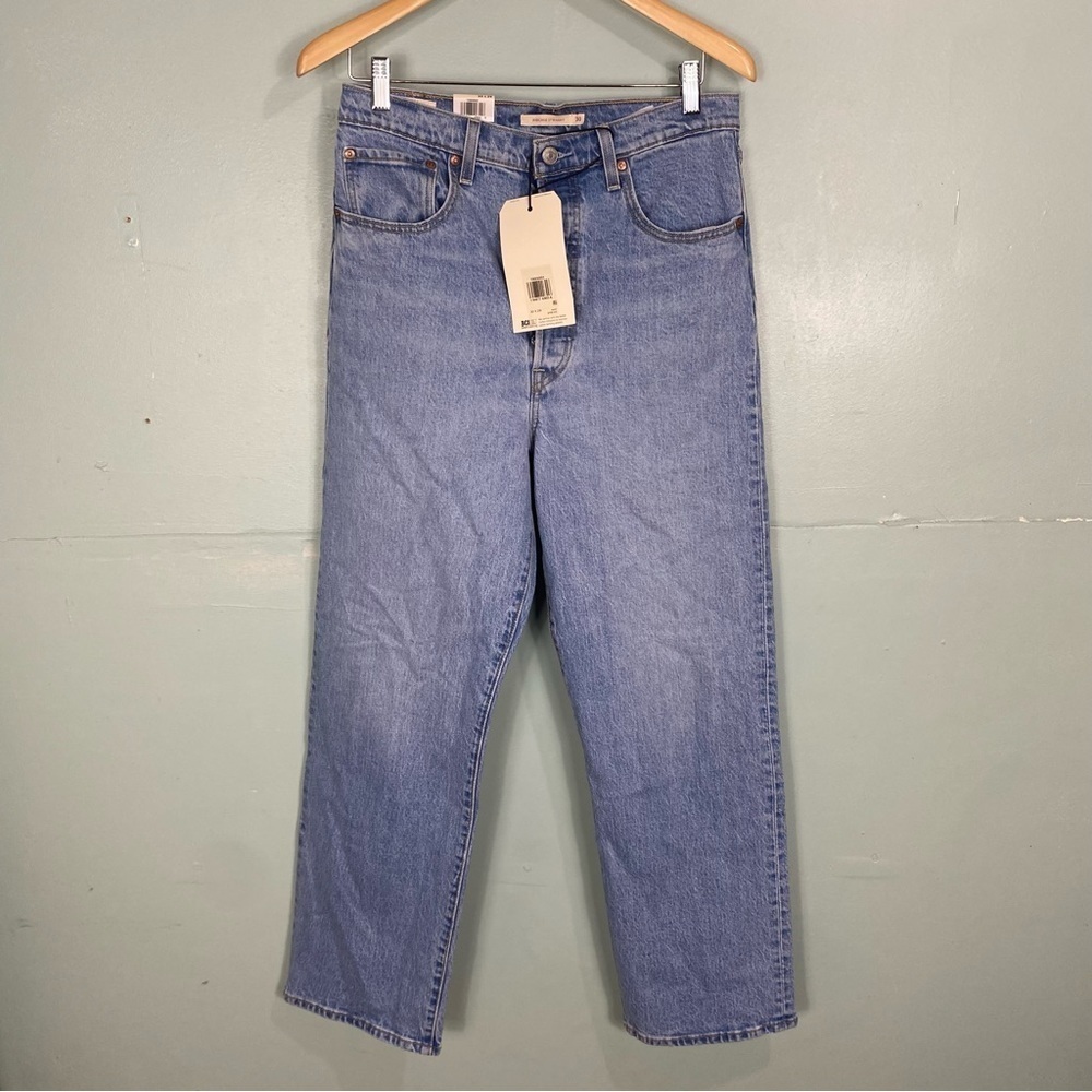 Levi’s Ribcage Straight Ankle‎ Blue Jeans